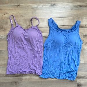Padded tank top set